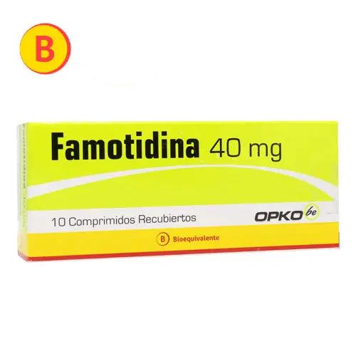 Famotidina 40 Mg X 10 Comprimidos - Farmati Chile - Farmati
