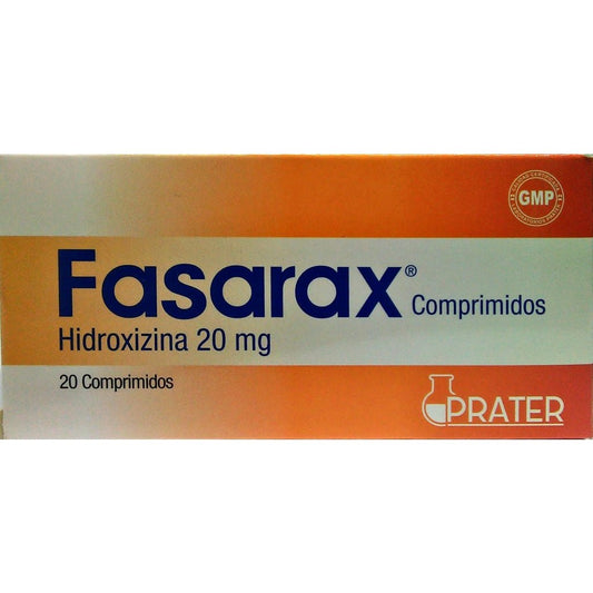 Fasarax 20 Mg. X 20 Comprimidos - Farmati Chile - Farmati