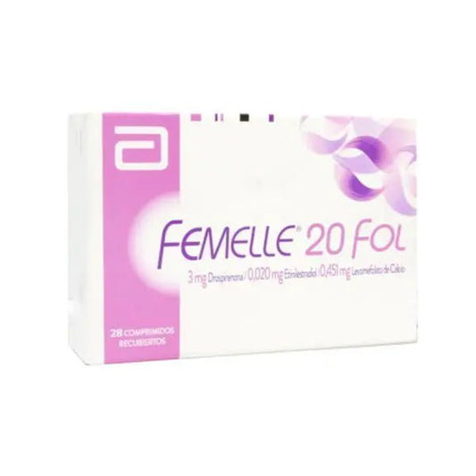 Femelle 20 Fol X 28 Comprimidos Recubiertos - Farmati Chile - Farmati