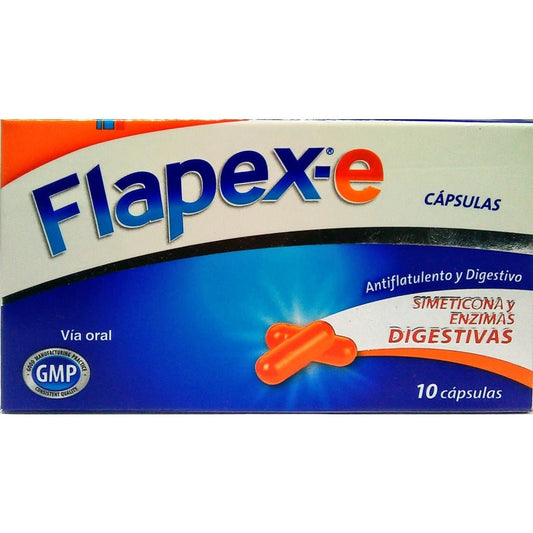 Flapex E X 10 Cápsulas - Farmati Chile - Farmati