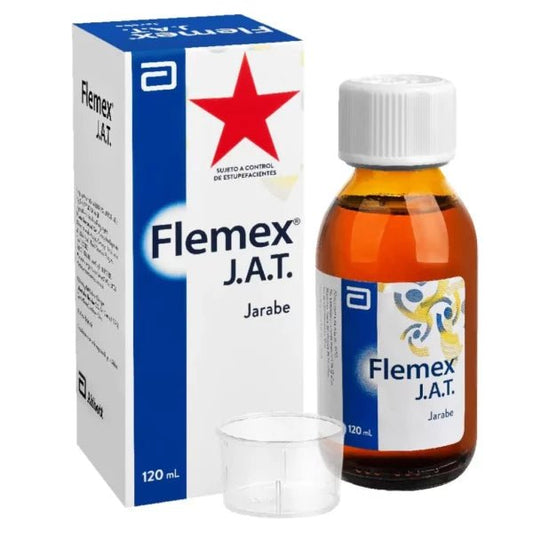 Flemex J.A.T Forte Jarabe 120 Ml - Farmati