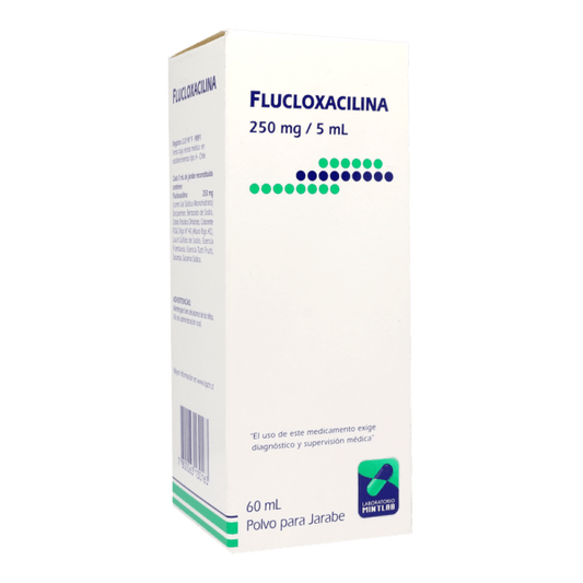 Flucloxacilina 250Mg/ 5Ml / 60Ml Polvo Para Suspensión Oral - Farmati Chile - Farmati