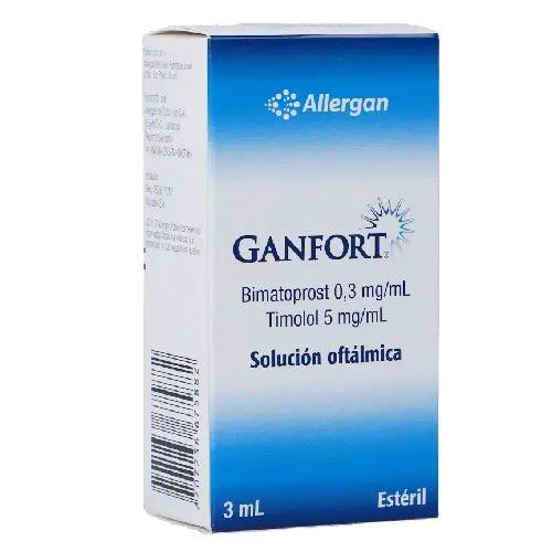Ganfort 0.3Mg+5Mg Solución Oftalmica Frasco X 3Ml - Farmati Chile - Farmati