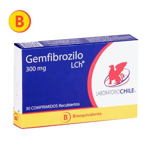 Gemfibrozilo 300 Mg X30 Cápsulas - Farmati Chile - Farmati