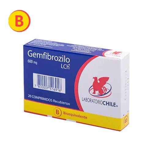 Gemfibrozilo 600Mg X 20 Comprimidos - Farmati Chile - Farmati