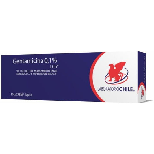 Gentamicina 0.1% Crema Tópica X 10 G. - Farmati Chile - Farmati