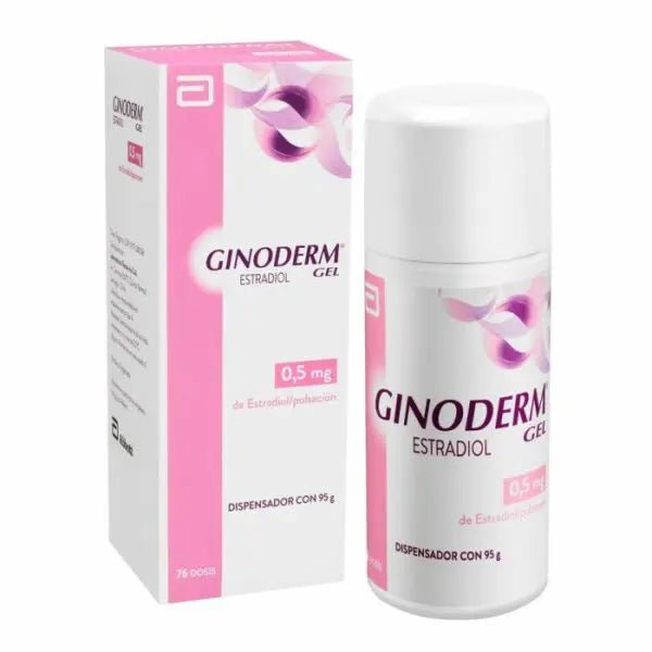 Ginoderm Gel Estradiol 0,5 Mg Dispensador Con 95 Gr - Farmati Chile - Farmati