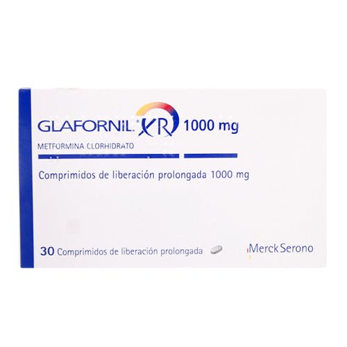 Glafornil Xr 1000 Mg X 30 Comprimidos De Liberación Prolongada - Farmati Chile - Farmati