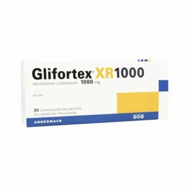 Glifortex Xr 1000 Mg X 30 Comprimidos - Farmati Chile - Farmati