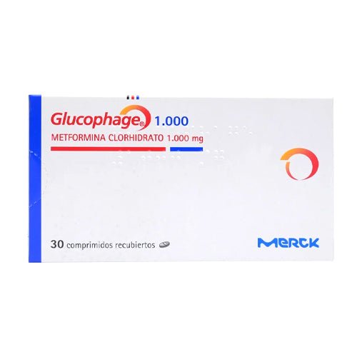 Glucophage 1000Mg X 30 Comprimidos - Farmati Chile - Farmati