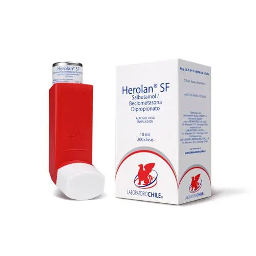 Herolan Sf Salbutamol 10 Ml 200 Dosis - Farmati Chile - Farmati