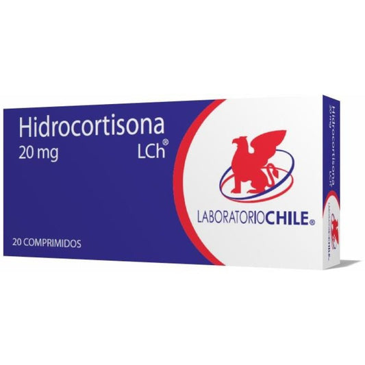 Hidrocortisona 20 Mg. X 20 Comprimidos - Farmati Chile - Farmati