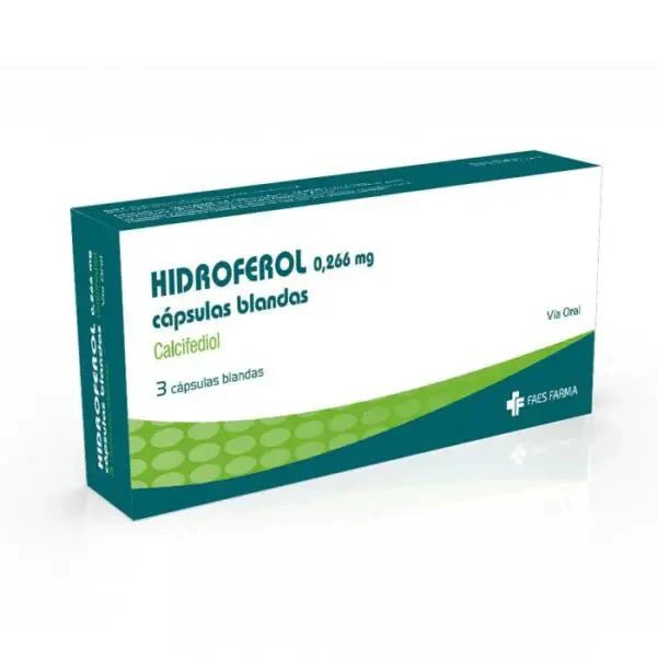 Hidroferol Capsulas Blandas 0,266Mg.3 - Farmati