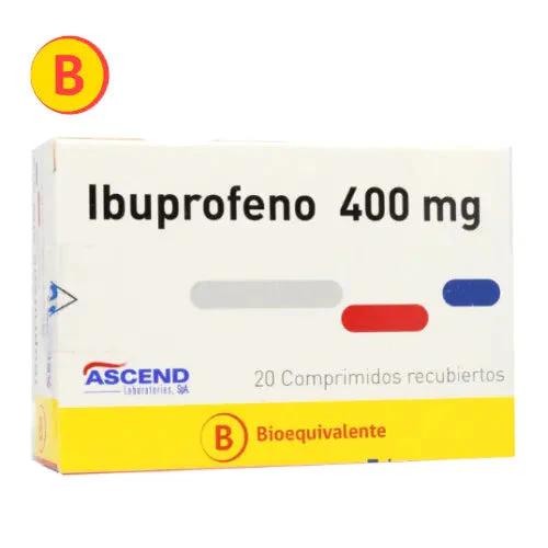 Ibuprofeno 400Mg X 20 Comprimidos - Farmati Chile - Farmati