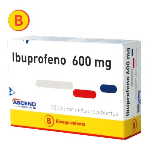 Ibuprofeno 600 Mg X 20 Comprimidos - Farmati Chile - Farmati