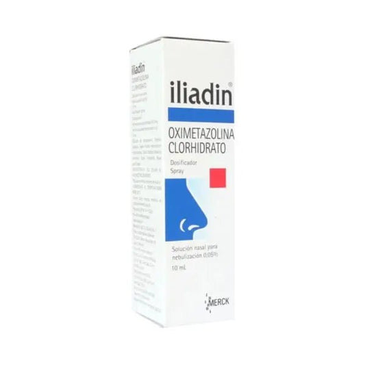 Iliadin Adulto Inhalador Spray Nasal 0,05% 10Ml. - Farmati Chile - Farmati