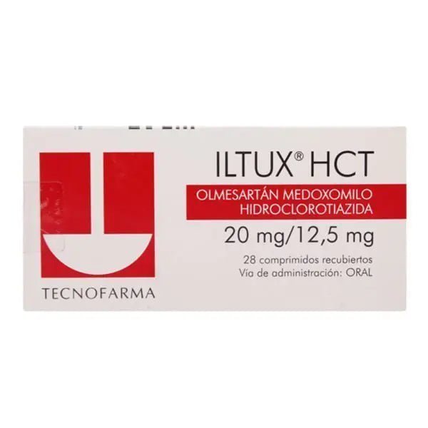 Iltux Hct 20/12,5 X 28 Comprimidos Recubiertos - Farmati Chile - Farmati