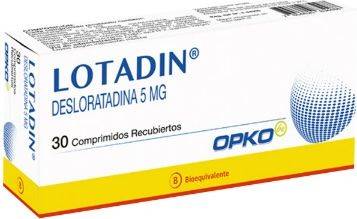 Lotadin Desloratadina 5 Mg X 30 Comprimidos Opko