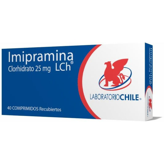 Imipramina 25 Mg. X 40 Comprimidos - Farmati Chile - Farmati