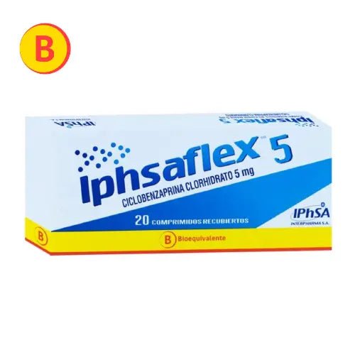 Iphsaflex 5 Mg Be X 20 Comprimidos - Farmati Chile - Farmati