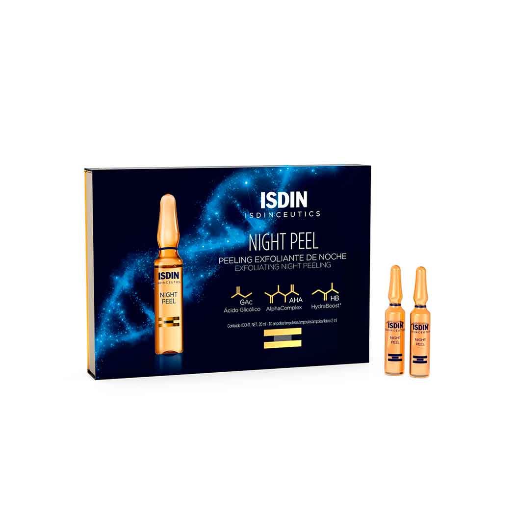 Isdin® Ceutics Night Peel Serum Exfoliante Superficial Noche Ampollas - Farmati