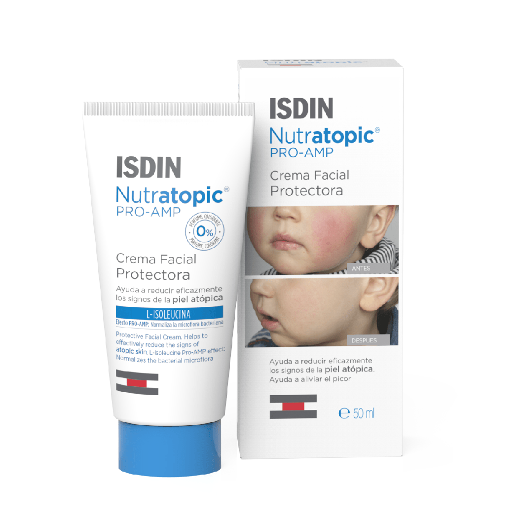 Isdin® Crema Facial Para Piel Atópica Nutratopic 50Ml - Farmati