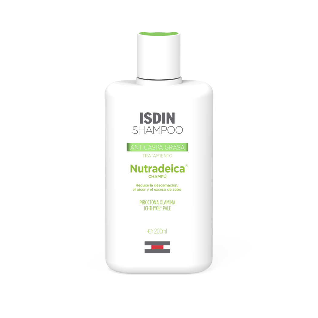 Isdin® Shampoo Nutradeica Anticaspa Grasa 200Ml - Farmati