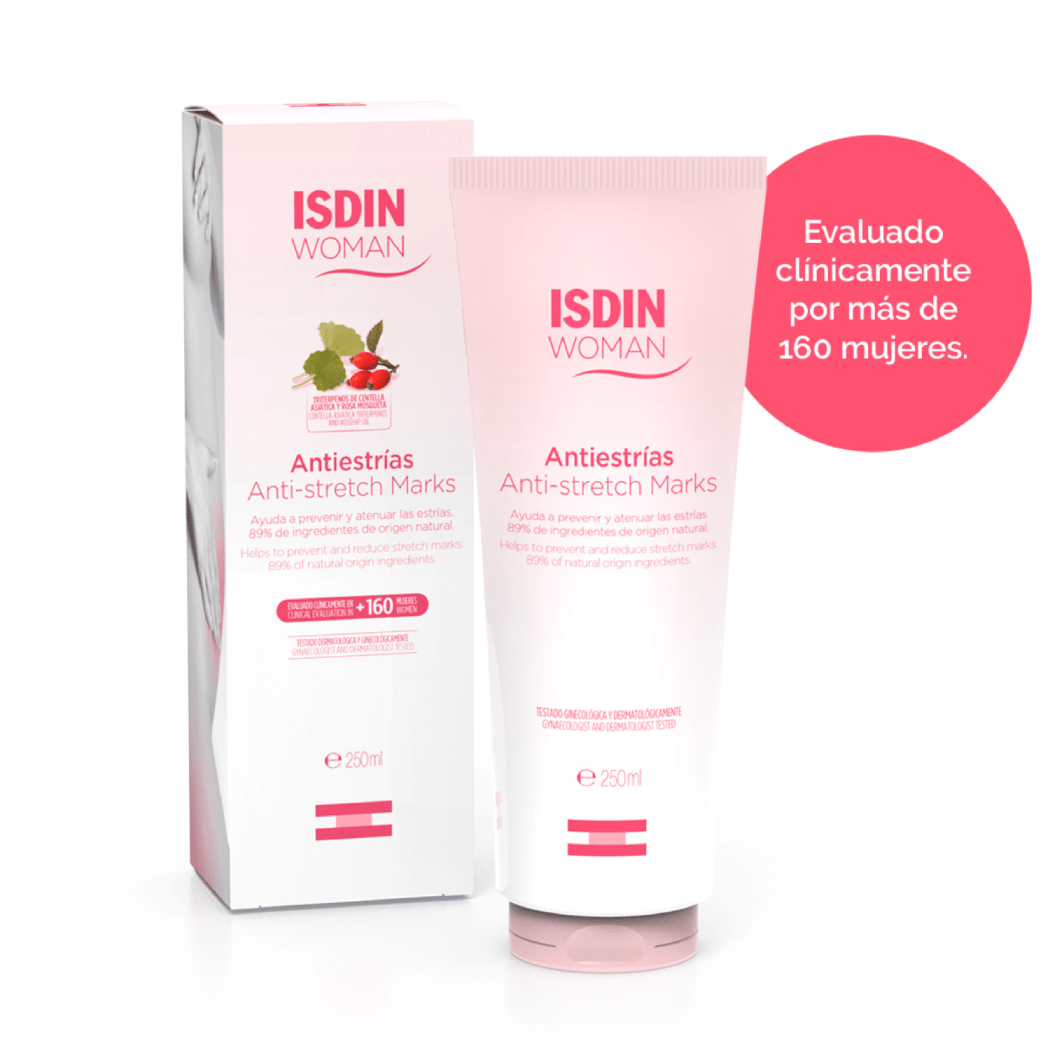 Isdin® Woman Crema Antiestrías Con Triterpenos Centellas & Rosa Mosqueta - Farmati