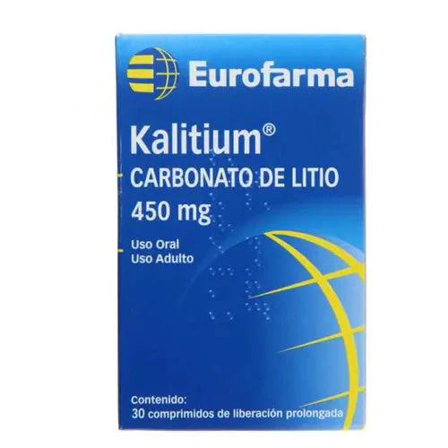 Kalitium 450 Mg X 30 Comprimidos Recubiertos - Farmati Chile - Farmati
