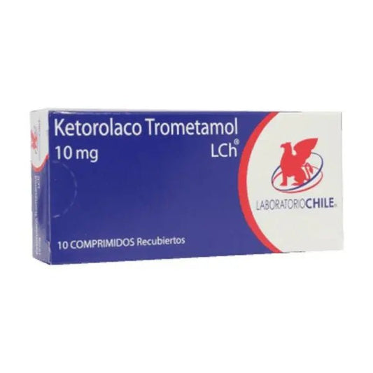 Ketorolaco 10Mg X 10 Comprimidos Recubiertos - Farmati Chile - Farmati
