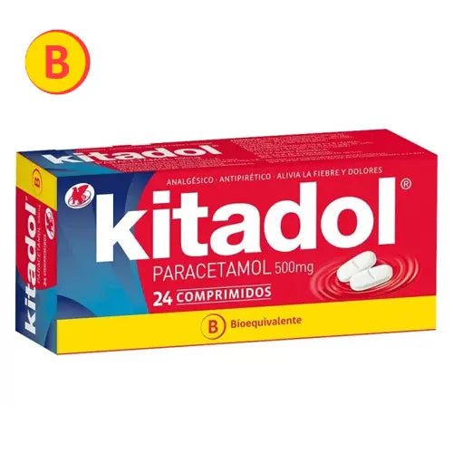 Kitadol 500Mg X 24 Comprimidos - Farmati Chile - Farmati