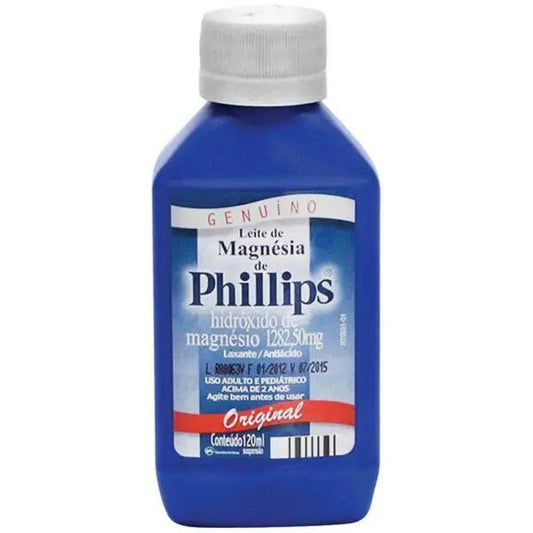 Leche Magnesia Phillips Suspension Oral X 120 Ml. - Farmati Chile - Farmati
