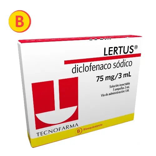 Lertus 75Mg/3Ml X 5 Ampollas - Farmati