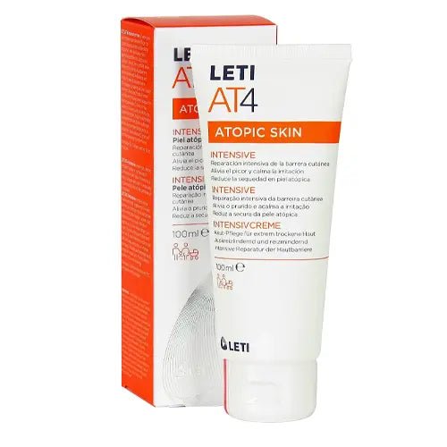 Leti At4 Crema Emoliente Intensiva Piel Atópica 100 Ml - Farmati Chile - Farmati