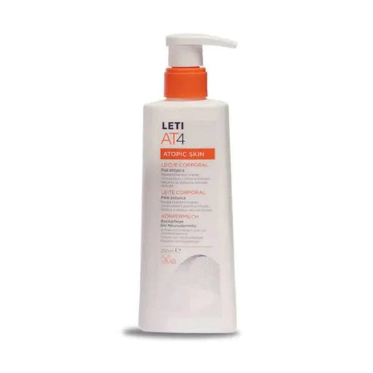 Leti At4 Leche Corporal Emoliente Y Protectora Piel Atopica 250Ml - Farmati