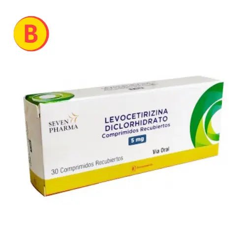 Levocetirizina Bioequivalente Comprimidos Recubiertos 5Mg.30 - Farmati