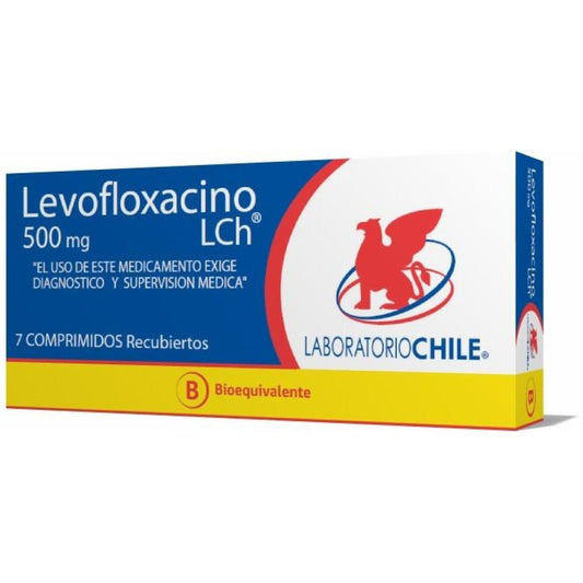 Levofloxacino 500 Mg. X 7 Comprimidos - Farmati Chile - Farmati