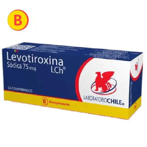 Levotiroxina Sódica 75 Mcg X 56 Comprimidos - Farmati Chile - Farmati