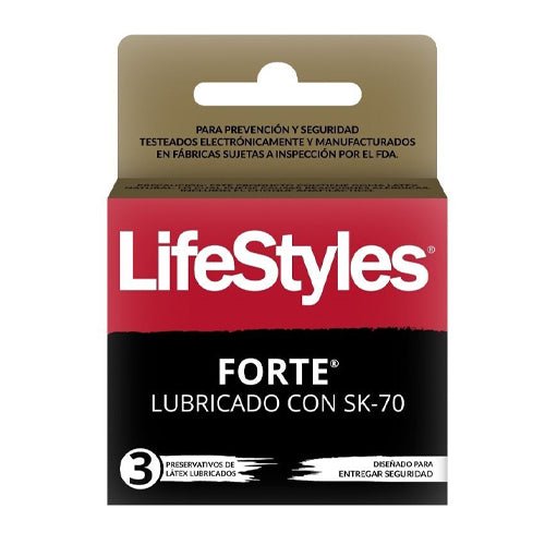 Lifestyle Forte Lubricados X 3 Unidades - Farmati Chile - Farmati