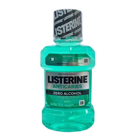 Listerine Anticaries Menta Zero X 180 Ml - Farmati Chile - Farmati
