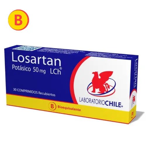 Losartan Com 50 Mg X 30 Chile (Be) Gos - Farmati