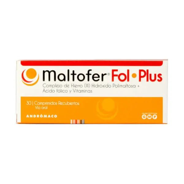 Maltofer Fol Plus X 30 Comprimidos Recubiertos - Farmati Chile - Farmati