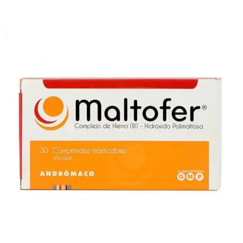 Maltofer X 30 Comprimidos Masticables - Farmati Chile - Farmati