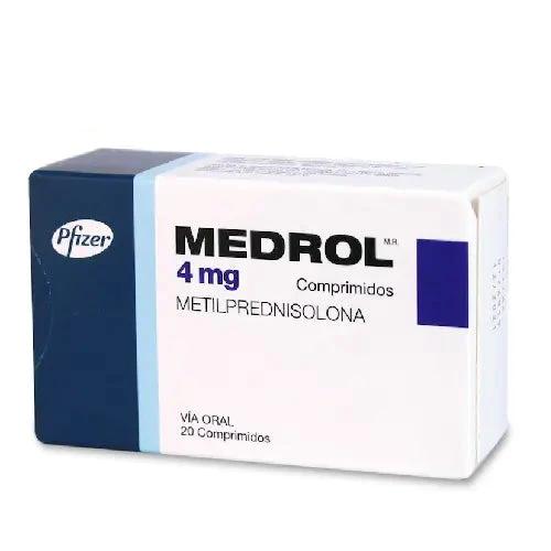 Medrol 4 Mg X 20 Comprimidos - Farmati Chile - Farmati