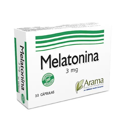 Melatonina 3 Mg X 30 Cápsulas - Farmati Chile - Farmati