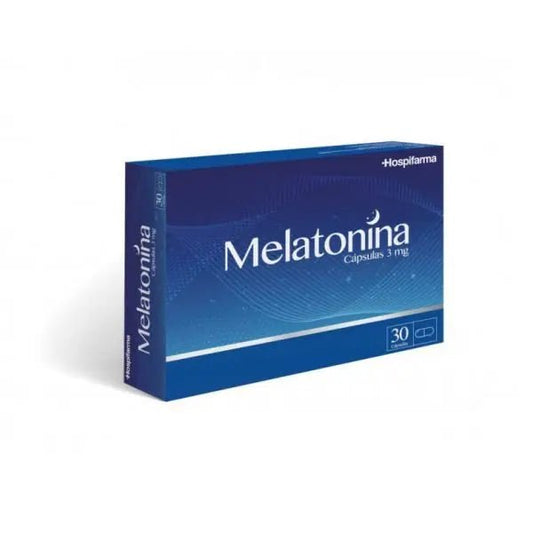 Melatonina 3 Mg X 30 Capsulas Hospifarma - Farmati Chile - Farmati