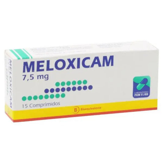 Meloxicam 7.5Mg X 15 Comprimidos - Farmati Chile - Farmati