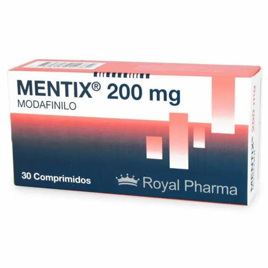 Mentix Modafinilo 200 Mg X 30 Comprimidos - Farmati Chile - Farmati