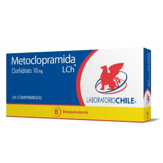 Metoclopramida 10 Mg. X 24 Comprimidos - Farmati Chile - Farmati
