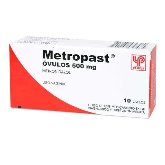 Metropast Ovulos 500 Miligramos 10 - Farmati
